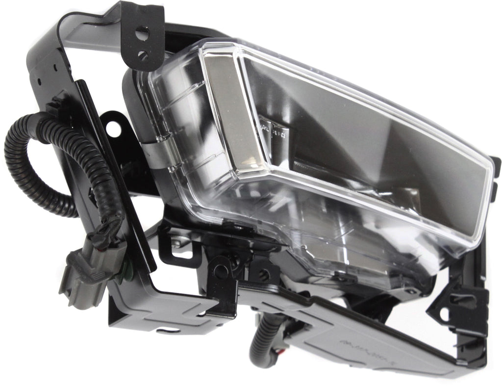 ACCORD 13-15 FRONT FOG LAMP LH, Assembly, w/ Chrome Bezel Border, (Exc. Hybrid Model), Sedan - CAPA