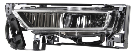 ACCORD 13-15 FRONT FOG LAMP LH, Assembly, w/ Chrome Bezel Border, (Exc. Hybrid Model), Sedan