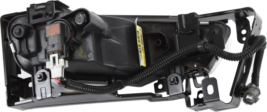ACCORD 13-15 FRONT FOG LAMP LH, Assembly, w/ Chrome Bezel Border, (Exc. Hybrid Model), Sedan
