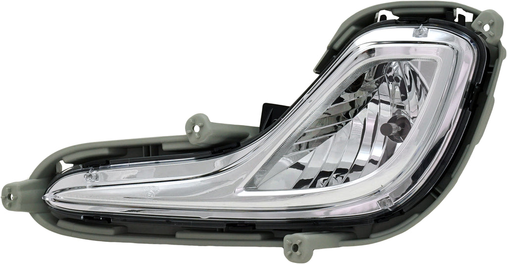 ACCENT 12-17 FRONT FOG LAMP LH, Assembly, Hatchback/Sedan