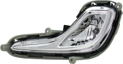 ACCENT 12-17 FRONT FOG LAMP LH, Assembly, Hatchback/Sedan