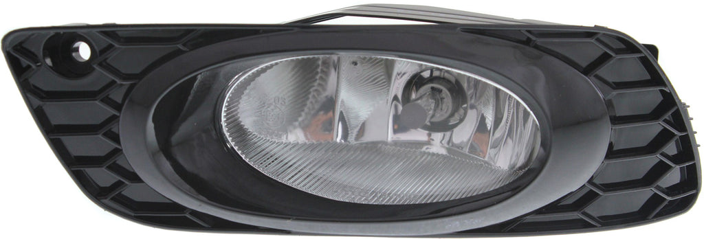 CIVIC 12-12 FRONT FOG LAMP LH, Assembly, Factory Installed, (Exc. Hybrid Model), Sedan