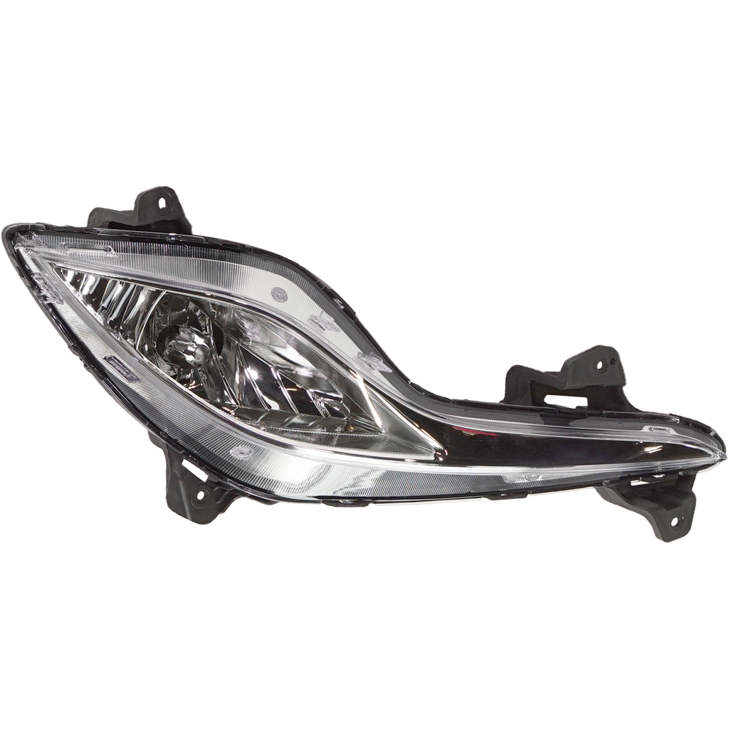 SONATA 11-15 FRONT FOG LAMP RH, Assembly, Hybrid Model - CAPA
