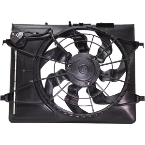 ELANTRA 07-10 RADIATOR FAN ASSEMBLY, Auto Trans, (Hatchback/Sedan/Wagon, 09-12), Includes resistor