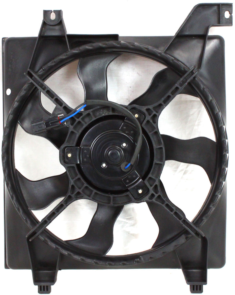 ACCENT 07-11 RADIATOR FAN ASSEMBLY, w/o Auto Cruise, (Hatchback 07-08)/Sedan