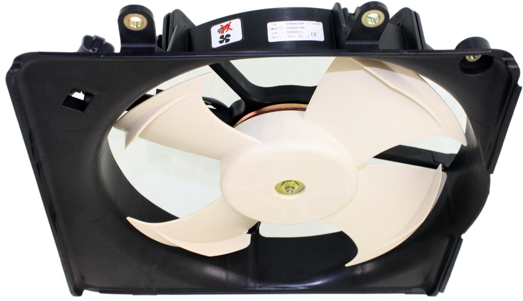 FIT 07-08 RADIATOR FAN ASSEMBLY, Single Fan