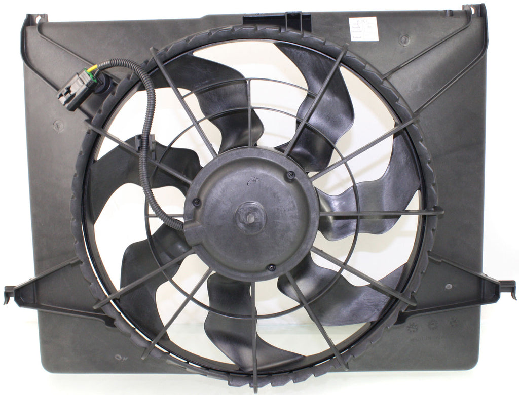 SONATA 06-08 RADIATOR FAN ASSEMBLY, 2.4L Eng.