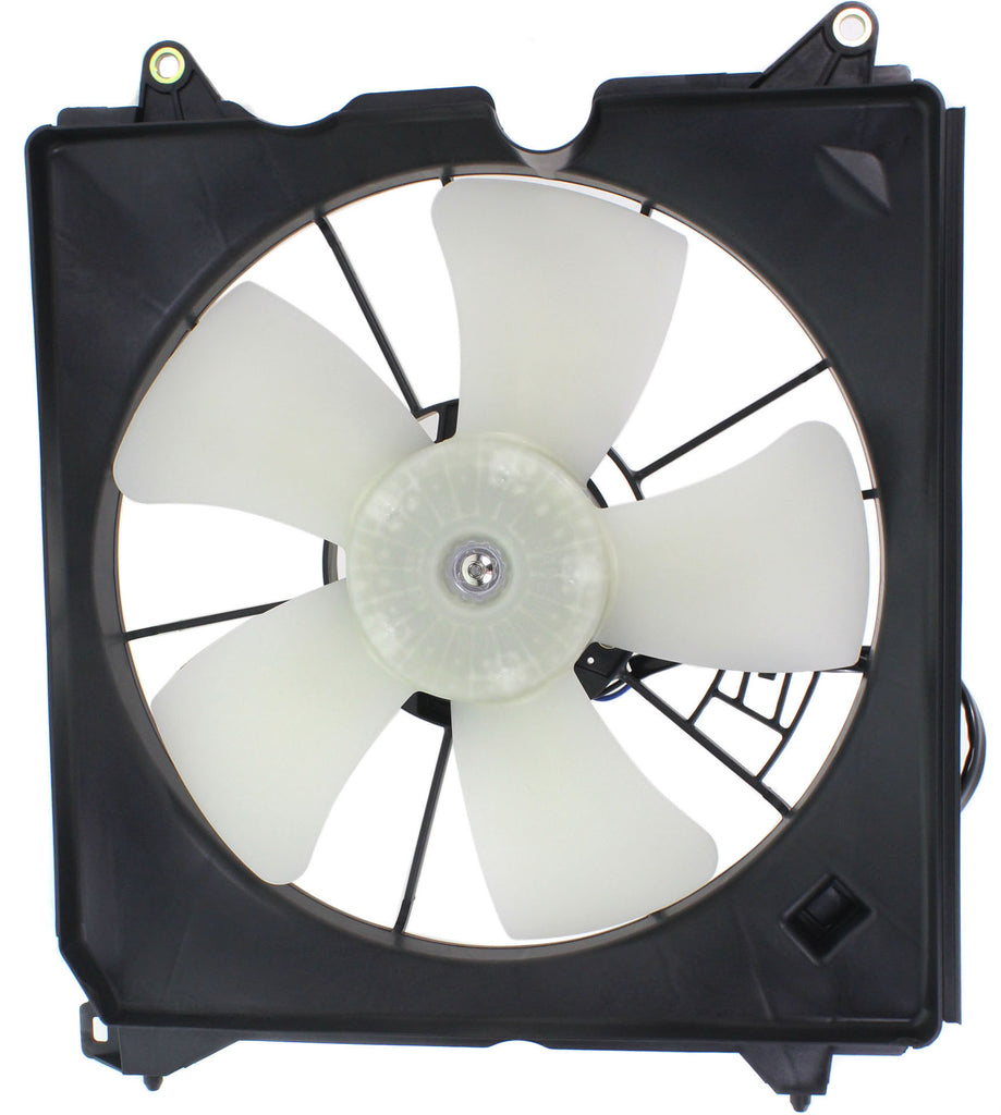 ACCORD 13-17 RADIATOR FAN ASSEMBLY, LH, (4 Cyl Eng, Coupe, EX/EX-L/Touring Models)/(6 Cyl Eng, Coupe/Sedan), Denso Brand