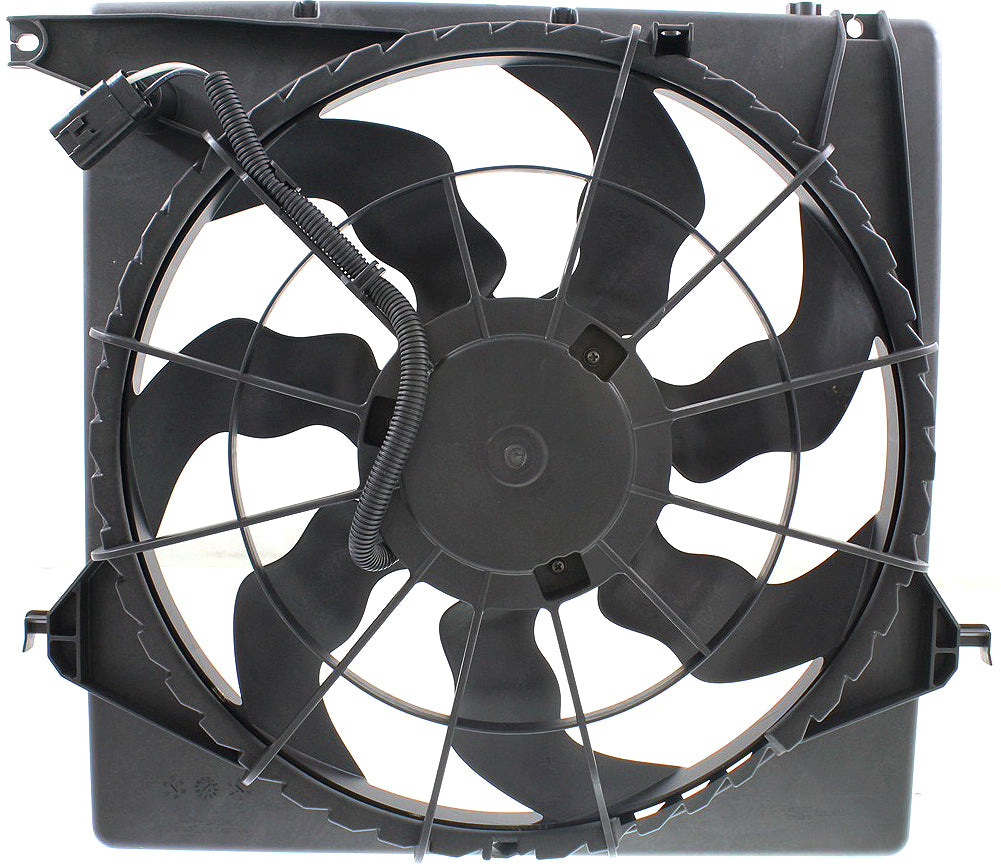 SANTA FE SPORT 13-18 RADIATOR FAN ASSEMBLY, 2.0L Turbo Eng.