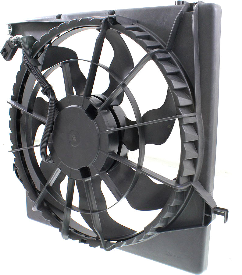 SANTA FE SPORT 13-18 RADIATOR FAN ASSEMBLY, 2.0L Turbo Eng.