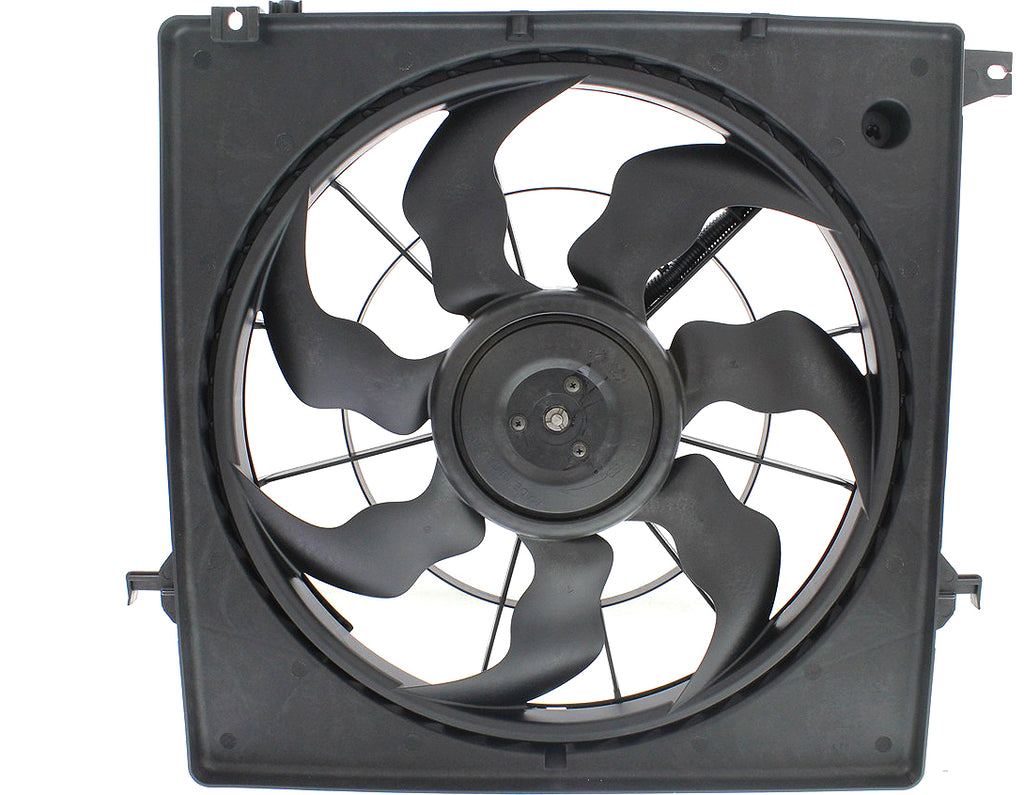 SANTA FE SPORT 13-18 RADIATOR FAN ASSEMBLY, 2.0L Turbo Eng.