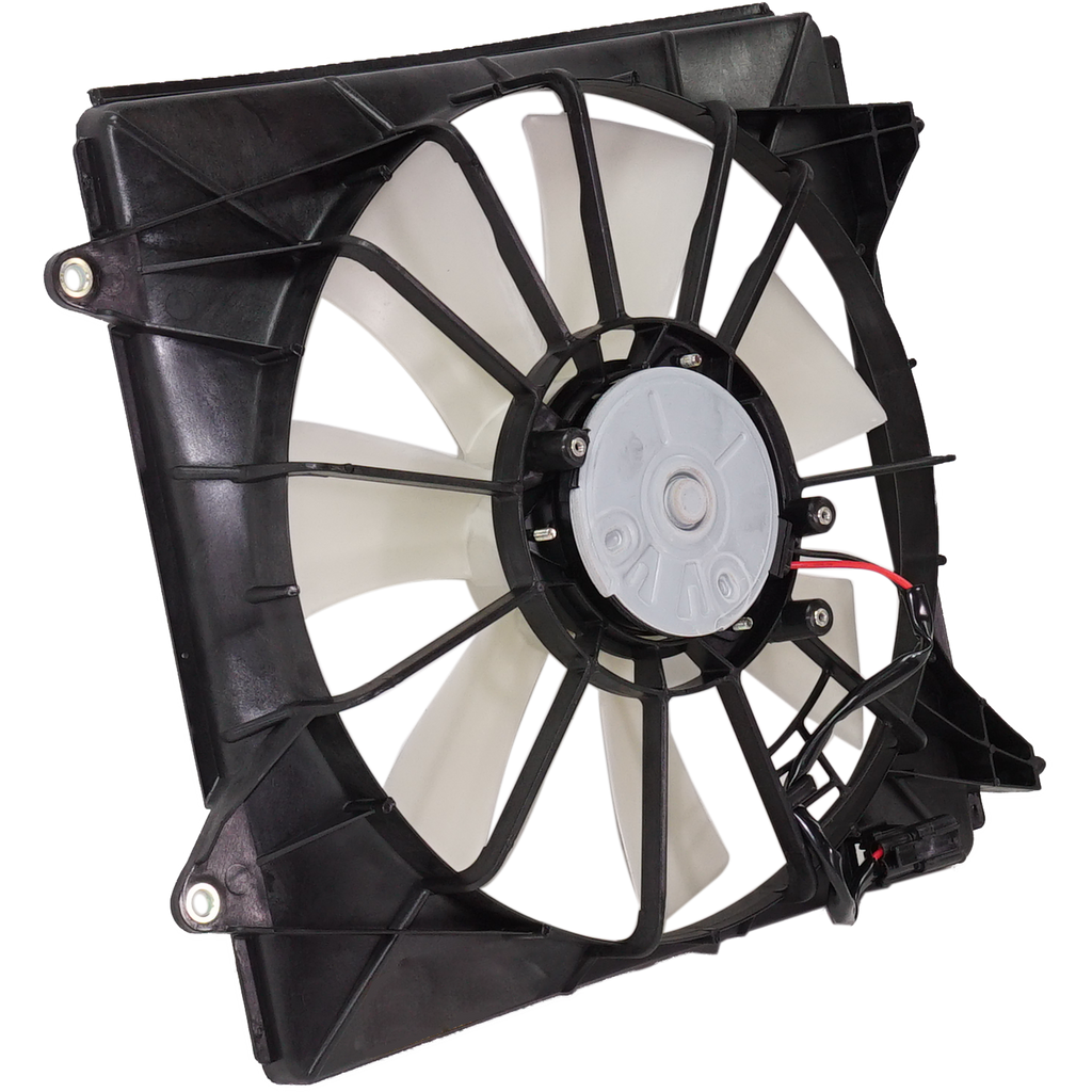 ACCORD 13-17 A/C CONDENSER FAN ASSEMBLY, RH, 4 Cyl Eng, (Coupe, EX/EX-L/Touring Models)/(Sedan, Exc. Hybrid), Denso Brand