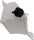 ACCENT 00-06 COOLANT RESERVOIR, w/ Cap, Hatchback/Sedan