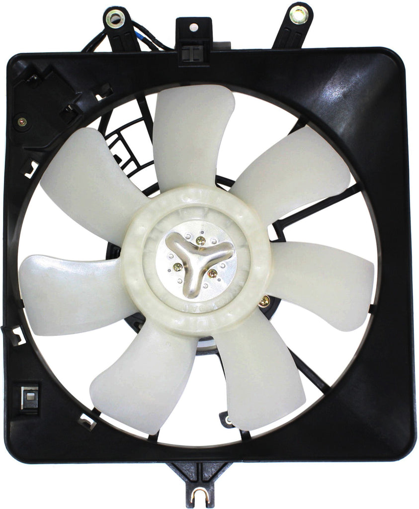 FIT 07-08 A/C CONDENSER FAN ASSEMBLY, Single Fan