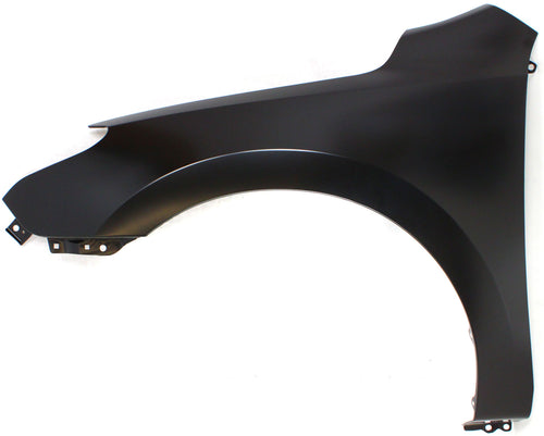 ELANTRA 09-12 FRONT FENDER LH, Primed, Touring Model, w/o Signal Light Hole
