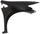 INSIGHT 10-14 FRONT FENDER RH, Primed