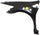 INSIGHT 10-14 FRONT FENDER RH, Primed