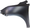 TUCSON 10-15 FRONT FENDER LH, Primed, w/o Signal Lamp and Mldg Hole, Steel