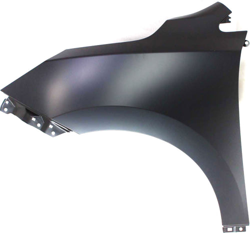 TUCSON 10-15 FRONT FENDER LH, Primed, w/o Signal Lamp and Mldg Hole, Steel