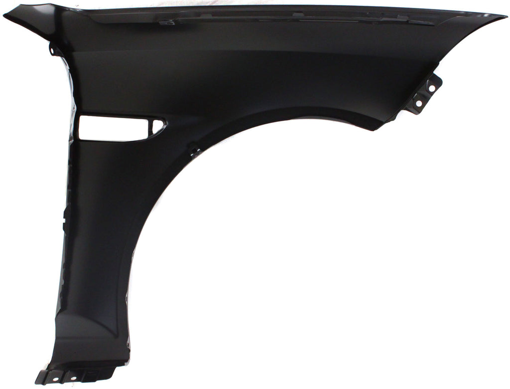 TIBURON 07-08 FRONT FENDER LH, Primed, w/ Side Lamp Hole