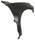 SANTA FE 10-12 FRONT FENDER RH, Primed - CAPA
