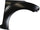 VELOSTER 12-17 FRONT FENDER RH, Primed, Steel, w/o Turbo