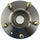 TIBURON 03-05 REAR HUB ASSEMBLY RH=LH, 5 Studs, FWD, 5 x 114.3 mm PCD Bolt Pattern, Non-ABS