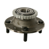 ELANTRA 96-00/TIBURON 97-01 REAR HUB ASSEMBLY RH=LH, 4 Studs, 4 x 114.3 mm PCD Bolt Pattern, w/ ABS Sensor Ring