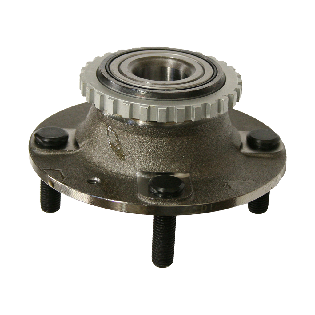 ELANTRA 96-00/TIBURON 97-01 REAR HUB ASSEMBLY RH=LH, 4 Studs, 4 x 114.3 mm PCD Bolt Pattern, w/ ABS Sensor Ring