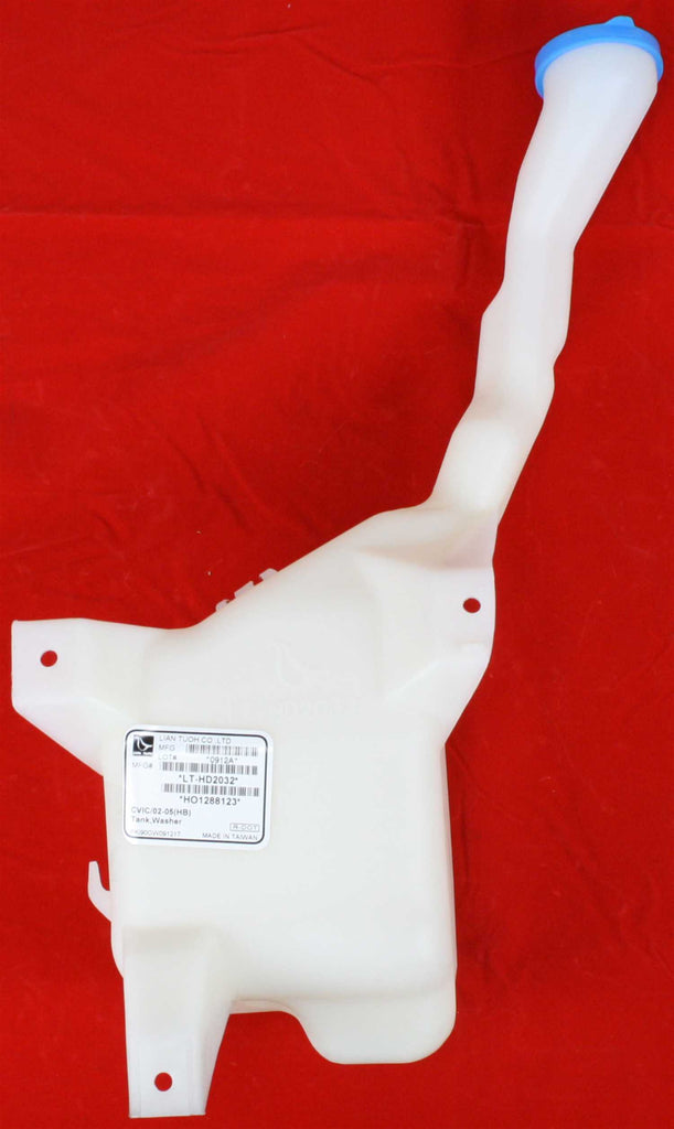 CIVIC 02-05 WASHER RESERVOIR, Tank and Cap Only, Hatchback