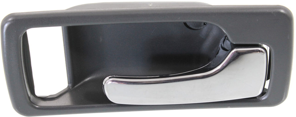 ACCORD 90-93 FRONT INTERIOR DOOR HANDLE RH, Chrome + Gray, w/o Power Lock, USA Built, Coupe