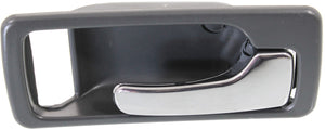 ACCORD 90-93 FRONT INTERIOR DOOR HANDLE RH, Chrome + Gray, w/o Power Lock, USA Built, Coupe