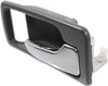 ACCORD 90-93 FRONT INTERIOR DOOR HANDLE RH, Chrome + Gray, w/o Power Lock, USA Built, Coupe