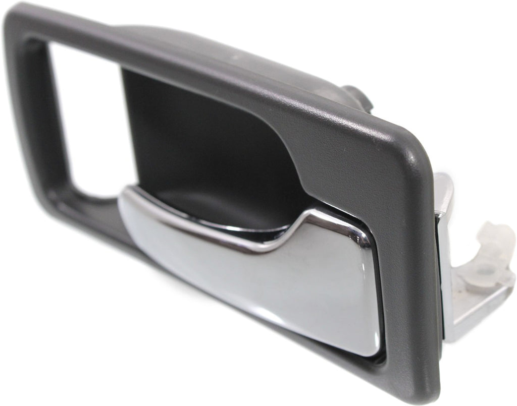 ACCORD 90-93 FRONT INTERIOR DOOR HANDLE RH, Chrome + Gray, w/o Power Lock, USA Built, Coupe