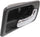 ACCORD 90-93 FRONT INTERIOR DOOR HANDLE RH, Chrome + Gray, w/o Power Lock, USA Built, Coupe