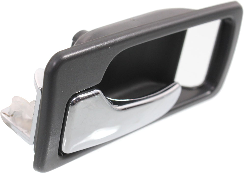 ACCORD 90-93 FRONT INTERIOR DOOR HANDLE LH, Chrome + Gray, w/o Power Lock, USA Built, Coupe