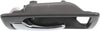 ACCORD 90-93 FRONT INTERIOR DOOR HANDLE LH, Chrome + Gray, w/o Power Lock, USA Built, Coupe