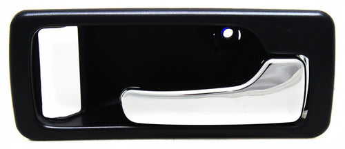 ACCORD 90-93 FRONT INTERIOR DOOR HANDLE RH, Chrome Lever/Dark Blue, w/o Power Lock, USA Built, Coupe