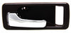 ACCORD 90-93 FRONT INTERIOR DOOR HANDLE LH, Chrome + Red, w/o Power Lock, USA Built, Coupe