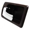 ACCORD 90-93 FRONT INTERIOR DOOR HANDLE LH, Chrome + Red, w/o Power Lock, USA Built, Coupe