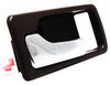 ACCORD 90-93 FRONT INTERIOR DOOR HANDLE LH, Chrome + Red, w/o Power Lock, USA Built, Coupe