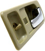 ACCORD 90-93 FRONT INTERIOR DOOR HANDLE RH, Chrome + Beige, w/ Power Lock, USA Built, Coupe