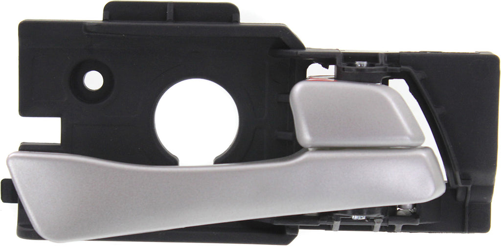 ACCENT 12-17 FRONT INTERIOR DOOR HANDLE RH, High Gloss finish (Silver), Hatchback/Sedan