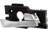 ACCENT 12-17 FRONT INTERIOR DOOR HANDLE RH, High Gloss finish (Silver), Hatchback/Sedan