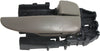 ELANTRA 01-06 FRONT INTERIOR DOOR HANDLE RH, Beige