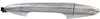 ACCENT 12-17 REAR EXTERIOR DOOR HANDLE LH, All Chrome, Hatchback/Sedan