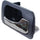 ACCORD 90-93 REAR INTERIOR DOOR HANDLE RH, Chrome Lever/Dark Blue Housing, w/o Lock Hole, Sedan