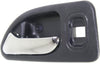 ACCORD 94-97 REAR INTERIOR DOOR HANDLE LH, Chrome Blue, Sedan/Wagon