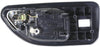 ACCORD 94-97 REAR INTERIOR DOOR HANDLE LH, Chrome Blue, Sedan/Wagon