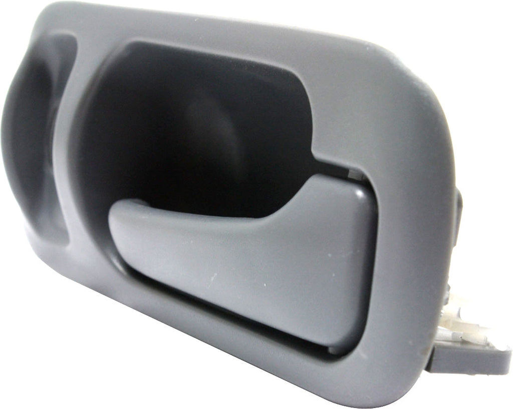 CR-V 97-01 REAR INTERIOR DOOR HANDLE RH, Gray (Small Clip), Plastic, w/ Lock Hole
